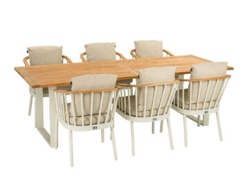 Condor jedálenský stôl 240x95 cm krémový