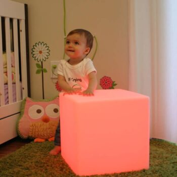Cube - svietiaca kocka do exteriéru