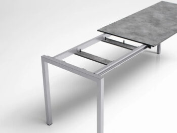 Cubic HPL rozťahovací stôl antracit 140-210 cm
