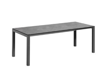 Cubic HPL rozťahovací stôl antracit 150-210 cm