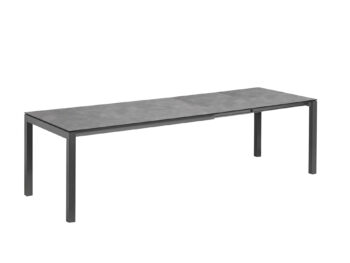 Cubic HPL rozťahovací stôl antracit 160-220-280 cm
