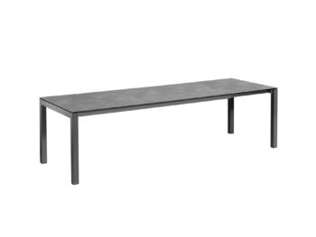 Cubic HPL rozťahovací stôl antracit 210-270-330 cm