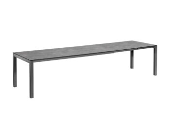 Cubic HPL rozťahovací stôl antracit 210-270-330 cm