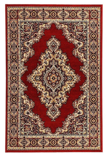 DOPREDAJ: 120x170 cm Kusový koberec Teheran Practica 58/CMC, 120x170, červená, chodba / predsieň