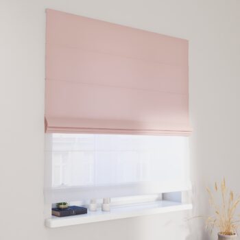 DUO Rímska roleta, púdrovo ružová, Loneta, 133-39