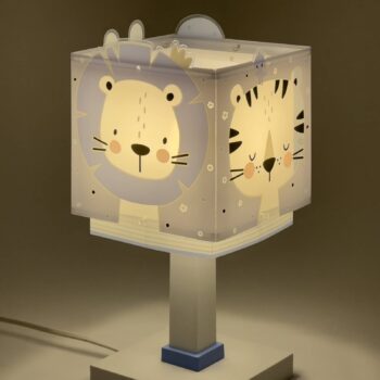 Dalber Baby Jungle detská stolová lampa, modrá