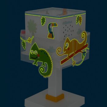 Dalber Happy Jungle stolová lampa pre deti