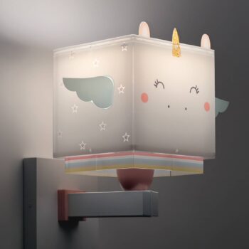 Dalber Little Unicorn nástenné svetlo so zástrčkou