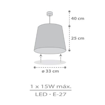 Dalber Star Light detské závesné svetlo biele