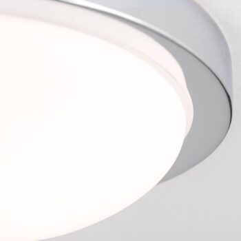 Decentné stropné svietidlo MINEA, 32 cm chróm