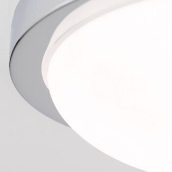 Decentné stropné svietidlo MINEA, 32 cm chróm