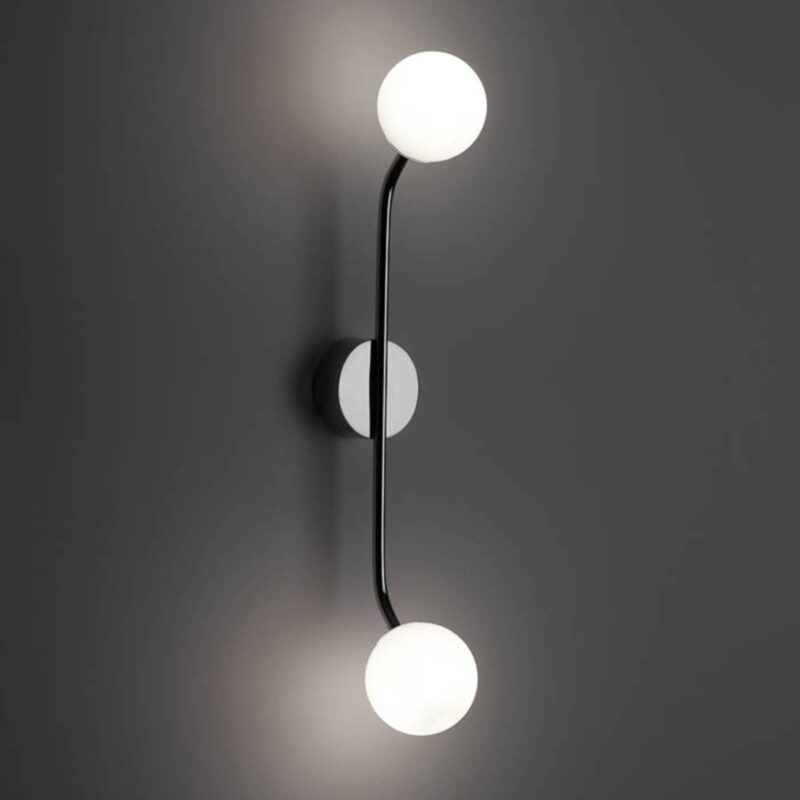 Decor Walther Pep nástenné svietidlo 2-pl., čierna Decor Walther Pep nástenné svietidlo 2-pl., čierna