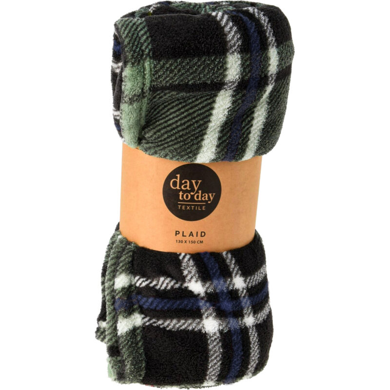 Deka Cosy cube zelená, 125 x 150 cm Deka Cosy cube zelená, 125 x 150 cm