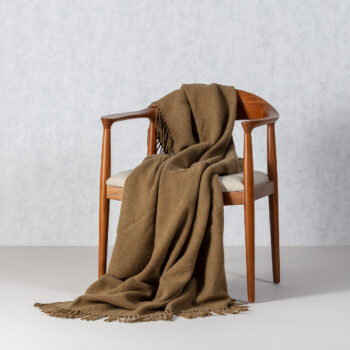 Deka Zelandia 140x200cm melange brown grey, 140 x 200 cm