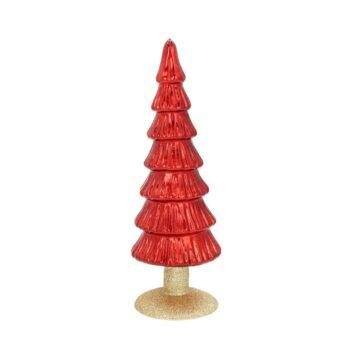 Dekorácia Red Christmas Tree 36cm, 10 x 36 cm