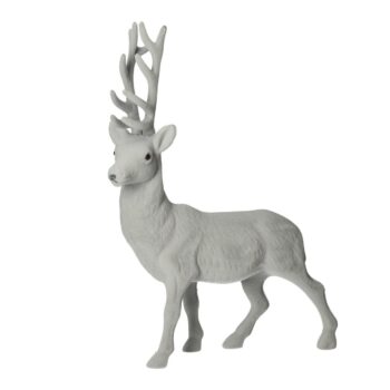 Dekorácia Reindeer 30x9x40 grey, 30 x 9 x 40 cm