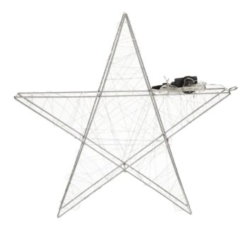 Dekorácia Shining Star 58cm, 58 x 8 x 58 cm