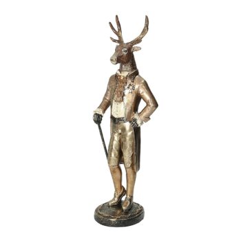 Dekorácia Sir Deer, 17 x 14 x 54 cm