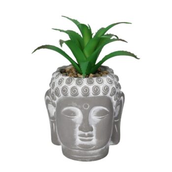 Dekorácie Aloe Buddha 17cm, 10 x 10 0x 17 cm