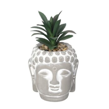 Dekorácie Succulent II Buddha 17cm, 10 x10 x 17 cm