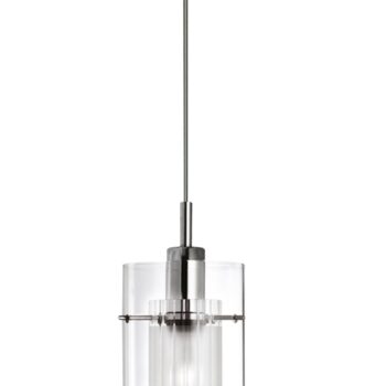 Dekoračná závesná lampa Duo 1, jedno-plameňová