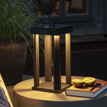 Dekoračné LED svietidlo Cannes USB, čierna