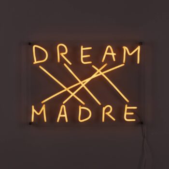 Dekoračné nástenné LED svetlo Dream-Madre, žltá