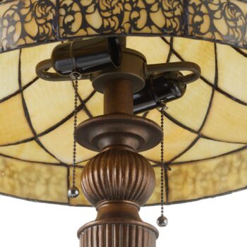 Dekoratívna stojaca lampa Diamond tienidlo Tiffany