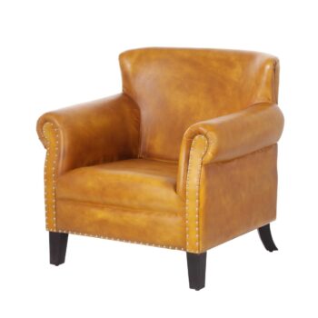 Dekoria Kreslo Afar 91x81x89 camel, 91 x 81 x 89 cm