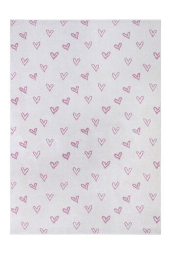 Detský kusový koberec Hanse Home Adventures 105945 Hearts Rosa 160x235 cm