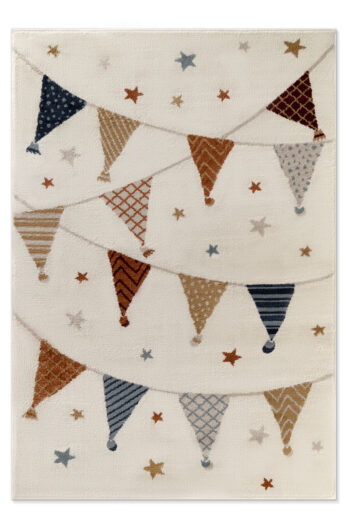 Detský kusový koberec Hanse Home Adventures 106211 Cream, Multicolor 160x235 cm