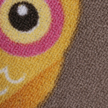 Detský kusový koberec Little Owls kruh, 250x250 (priemer) kruh, hnedá, detská izba