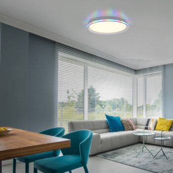 Diaľkovo ovládané stropné LED Galactica RGB/CCT