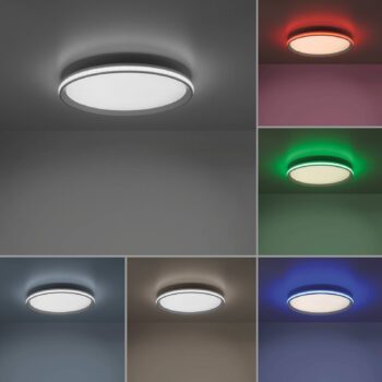 Diaľkovo ovládané stropné LED Galactica RGB/CCT