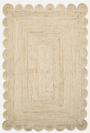Diamond Carpets India, Ručne viazaný kusový koberec Aerie J 37 Natural, 80x150, béžová, chodba / predsieň