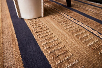 Diamond Carpets India, Ručne viazaný kusový koberec Agra Fort DE 2285 Natural Mix, 80x150, béžová, chodba / predsieň