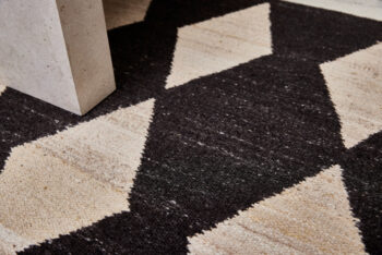 Diamond Carpets India, Ručne viazaný kusový koberec Alberta DESP P114 Dark Coffee Mix, 80x150, hnedá, chodba / predsieň