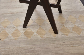 Diamond Carpets India, Ručne viazaný kusový koberec Angelo DESP P116 Pastel Brown Mix, 80x150, béžová, chodba / predsieň