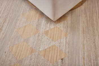 Diamond Carpets India, Ručne viazaný kusový koberec Angelo DESP P116 Pastel Brown Mix, 80x150, béžová, chodba / predsieň