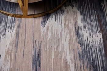Diamond Carpets India, Ručne viazaný kusový koberec Apollo DESP P92 Charcoal, 80x150, šedá, viacfarebná, chodba / predsieň