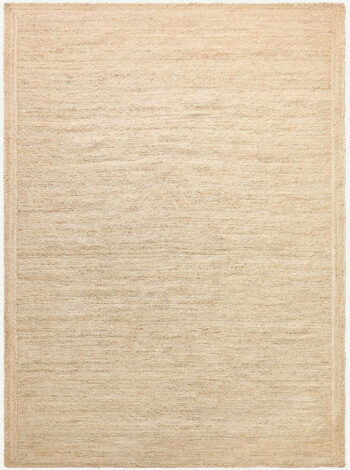 Diamond Carpets India, Ručne viazaný kusový koberec Arlo J-12 Natural, 120x170, béžová, chodba / predsieň
