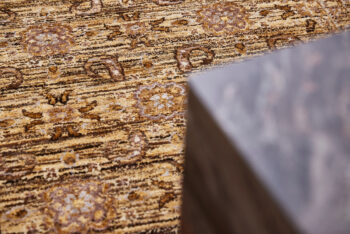 Diamond Carpets India, Ručne viazaný kusový koberec Babylon DESP HK20 Camel Mix, 240x300, hnedá, obývacia izba