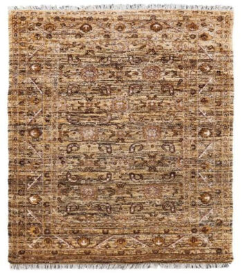 Diamond Carpets India, Ručne viazaný kusový koberec Babylon DESP HK20 Camel Mix, 240x300, hnedá, obývacia izba