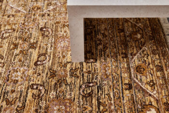 Diamond Carpets India, Ručne viazaný kusový koberec Babylon DESP HK20 Camel Mix, 240x300, hnedá, obývacia izba