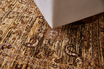 Diamond Carpets India, Ručne viazaný kusový koberec Babylon DESP HK20 Camel Mix, 240x300, hnedá, obývacia izba