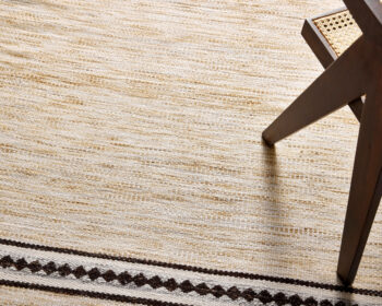 Diamond Carpets India, Ručne viazaný kusový koberec Biscuit DESP HL63 Ivory White, 200x290, béžová, chodba / predsieň