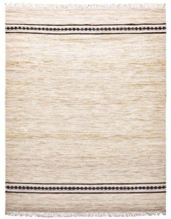 Diamond Carpets India, Ručne viazaný kusový koberec Biscuit DESP HL63 Ivory White, 200x290, béžová, chodba / predsieň
