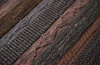 Diamond Carpets India, Ručne viazaný kusový koberec Black Melange DE 2006 Multi Colour, 80x150, hnedá, obývacia izba