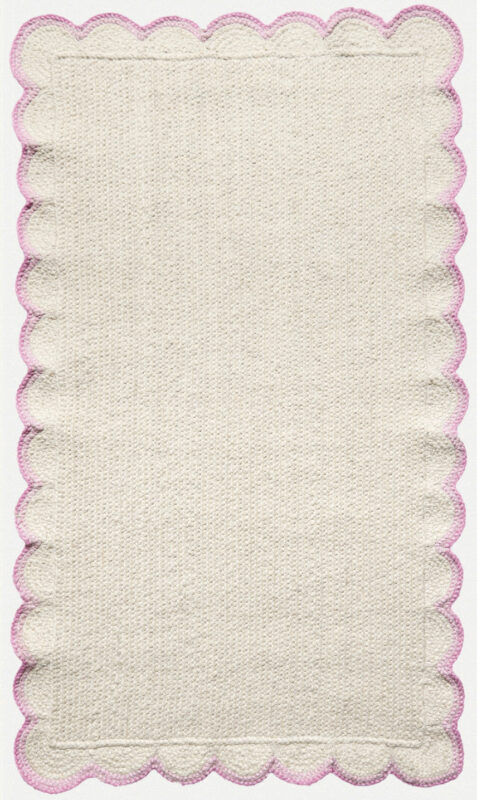 Diamond Carpets India, Ručne viazaný kusový koberec Bonnie SM 14 Silver, 80x150, ružová, chodba / predsieň Diamond Carpets India, Ručne viazaný kusový koberec Bonnie SM 14 Silver, 80x150, ružová, chodba / predsieň