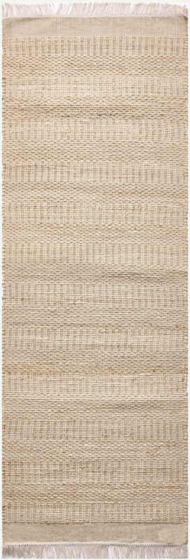 Diamond Carpets India, Ručne viazaný kusový koberec Clover J 22 Natural, 120x170, béžová, chodba / predsieň Diamond Carpets India, Ručne viazaný kusový koberec Clover J 22 Natural, 120x170, béžová, chodba / predsieň